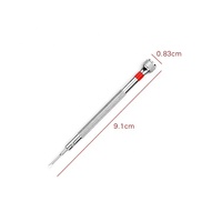 Ensemble d'outils de réparation d'horloger Tournevis de précision en argent 1.0 pour vis de bracelet de montre