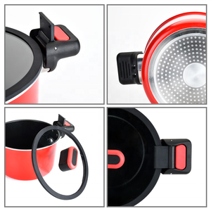 Utensilios de <span class=keywords><strong>cocina</strong></span> personalizados de aluminio grande antiadherente <span class=keywords><strong>olla</strong></span> de baja presión - Product Image 3