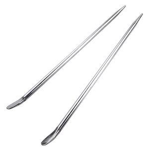 Tuosen Tools Stainless Steel Pry Bar 600mm 18mm Round Flat End <b>Car</b> Body <b>Repair</b> Tool - Product Image 5