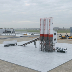Impianto di Betonaggio a Calcestruzzo Preconfezionato NFLG HZS120 con Controllo PLC e Pompa a Ingranaggi 100-120M/H, Fornitore Cinese, Centrale Fissa - Miglior Prezzo - Product Image 4