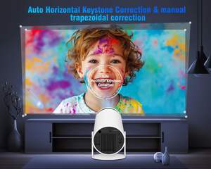 Wholesale Factory Newest LED Projector 720p Hy300 Full HD Kids Education Home Mini Portable Video Android 11 Stereo - Product Image 2