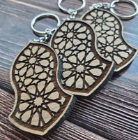 Porte-clés sandale prophète islamique PAFU Porte-clés sandale bénie