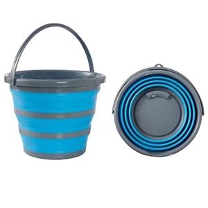 Household Outdoor Use Multiple Purpose PP <b>Mop</b> <b>Bucket</b> Kitchen Folding <b>Bucket</b> Portable - Product Image 1