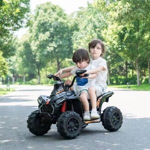 <span class=keywords><strong>Quad</strong></span> électrique pour enfants, batterie <span class=keywords><strong>6V</strong></span>, phares, MP3, USB, contrôle du volume, meilleurs cadeaux pour les garçons et les filles de 2 à 7 ans, noir - Product Image 3