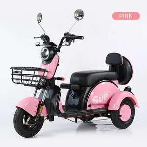 500-800w personalizzabile evidenziare fari triciclo per adulti 3 ruote elettrico