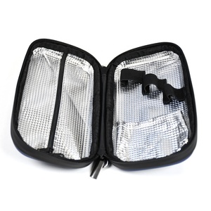 Piccoli farmaci diabetici isolato organizzatore fresco con 2 impacchi di ghiaccio riutilizzabili per insulina penna e altre forniture per diabetici - Product Image 2