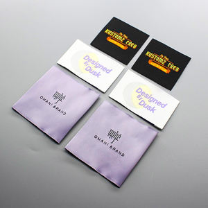 ป้ายผ้าโพลีเอสเตอร์ทอลายออกแบบได้ตามต้องการสิ้นสุดการพับเร็วโรงงาน OEM จำนวนสั่งซื้อขั้นต่ำ100ชิ้น - Product Image 4