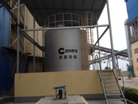 Réservoir de dissolution d'urée de 30 m³ pour la dénitrification des chaudières des centrales cimentières et électriques C-HOPE SNCR