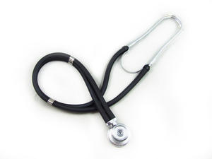 Estetoscopio Médico Multifuncional Clínico de Doble Cabeza con Cabeza Plateada y Gancho para la Oreja - Product Image 5