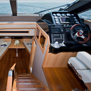 Yacht à moteur de 62 pieds (18,33 m) avec deux moteurs de 257 kW, 16 nœuds, cabine complète, salle KTV, système audio <span class=keywords><strong>JBL</strong></span>, comptoir en marbre, bateau de location, usine OEM - Product Image 3