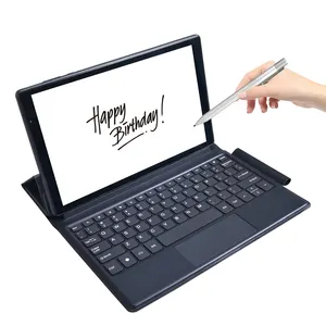 Klavye ve kalem Tab Android Tablet PC ile 10.1 inç 10 Pulgadas 64GB RAM Tablet