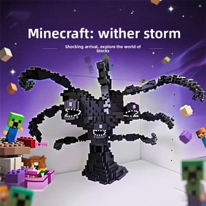 Figurina Wither Storm <span class=keywords><strong>Harbinger</strong></span> of Slumber, Modello Giocattolo da Costruzione in Plastica - Product Image 3