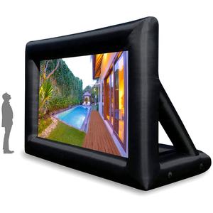 Écran de <span class=keywords><strong>Projection</strong></span> en <span class=keywords><strong>toile</strong></span> 14 pouces, 1 pièce, pour cour extérieure, cinéma gonflable - Product Image 3