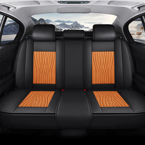 Funda Protectora de Asiento de Coche de Cuero de Lujo Suave, Estilo Ejecutivo, Apta para las Cuatro Estaciones, para la Mayoría de los Vehículos - Product Image 2