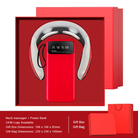 Coffret Cadeau Promotionnel à Succès : Mug Personnalisé / Masseur Cervical / Batterie Externe – Cadeaux d'Appréciation pour Employés