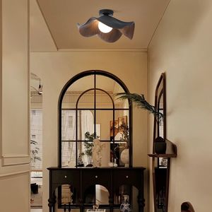 Nordic giapponese Wabi-Sabi stile ciondolo <span class=keywords><strong>luce</strong></span> foglia di loto in legno lampadario per ristorante B & B Bar tavolo da pranzo illuminazione - Product Image 3