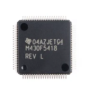 ชิ้นส่วนอิเล็กทรอนิกส์ HXC MSP430F5418IPNR MSP430F5418IPN รหัส M430F5418 ไมโครคอนโทรลเลอร์ ชิป IC LQFP-80 วงจรรวม - Product Image 1