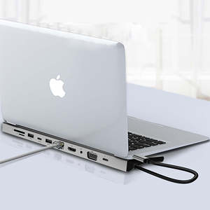 FARSINCE 11 in 1 Type C Hub Docking Station Type C to HDMI VGA Etherneter USB3.0 3.5mm Audio SD TF PD USB C 11 <strong>Port</strong> in 1 HUB - Product Image 4