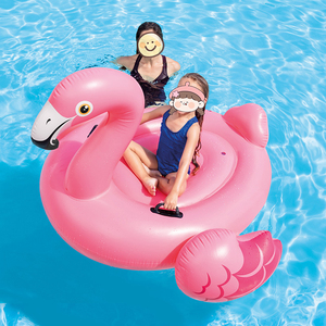 Hồ bơi bơm hơi Float bè mùa hè bên trang trí Flamingo đi xe trên hồ bơi Float đồ chơi cho trẻ em người lớn - Product Image 2