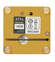 Coupeur de fibre FTTH couperet de fibre optique de haute précision pour la machine d'épissure de soudage par fusion couperet S09