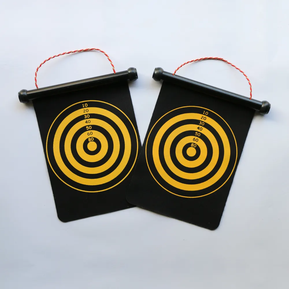 8 Zoll Indoor Magnet-Dartscheibe Kinder-Spielzeug Darts Sicherheit professionelle doppelseitige Haushalt Ziel Magnet Magnetanzüge