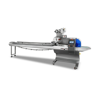 Machine d'emballage de films à alimentation supérieure motorisée par servomoteur, machine d'emballage flow-pack multifonction pour les aliments et les produits quotidiens