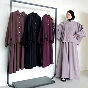 Bymeldev ชุดกระโปรงค้างคาวกุหลาบชุดเจียมเนื้อเจียมตัวรวมทั้ง ROK - Product Image 1