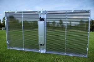 1000X500 Mm Khổng Lồ Trong Nhà LED Curtain Màn Hình Tường P3.91 Linh Hoạt Trong Suốt Màn Hình <span class=keywords><strong>OLED</strong></span> Hiển Thị Giá - Product Image 4