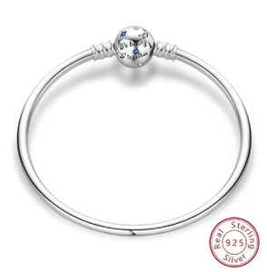 <span class=keywords><strong>Pulsera</strong></span> <span class=keywords><strong>Pandora</strong></span> de Plata de Ley 925, Nuevo Diseño en Oferta, 92n, Ojos Azules contra el Mal, Plata de Ley 925 para Niñas - Product Image 4
