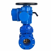 Vanne à opercule électrique à bride, en acier inoxydable 316/316L avec siège métallique, DN50~DN125 (2"~5 "), pour centrales électriques et services vapeur