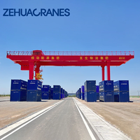 Système intelligent de manutention de conteneurs par grue portique sur rail RMG pour ports, zones de manutention ferroviaires et hubs logistiques
