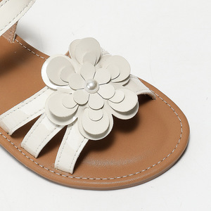 <span class=keywords><strong>Sandali</strong></span> da <span class=keywords><strong>bambina</strong></span> Xian Girls' Princess con fiori, suola morbida, <span class=keywords><strong>bianchi</strong></span>, piatti, comodi, per feste e tutti i giorni. - Product Image 3