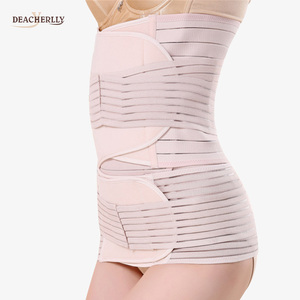 Ceinture ventrale 3 en 1 pour femmes, ceinture enveloppante, respirante, <span class=keywords><strong>post</strong></span>-partum, bonnet de récupération, C - Product Image 1