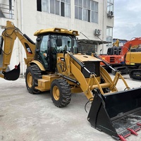 Bekas Excavator Retro Caterpillar CAT 420F 420F2 Backhoe Loader CAT420F CAT420F2 Harga Murah untuk Dijual