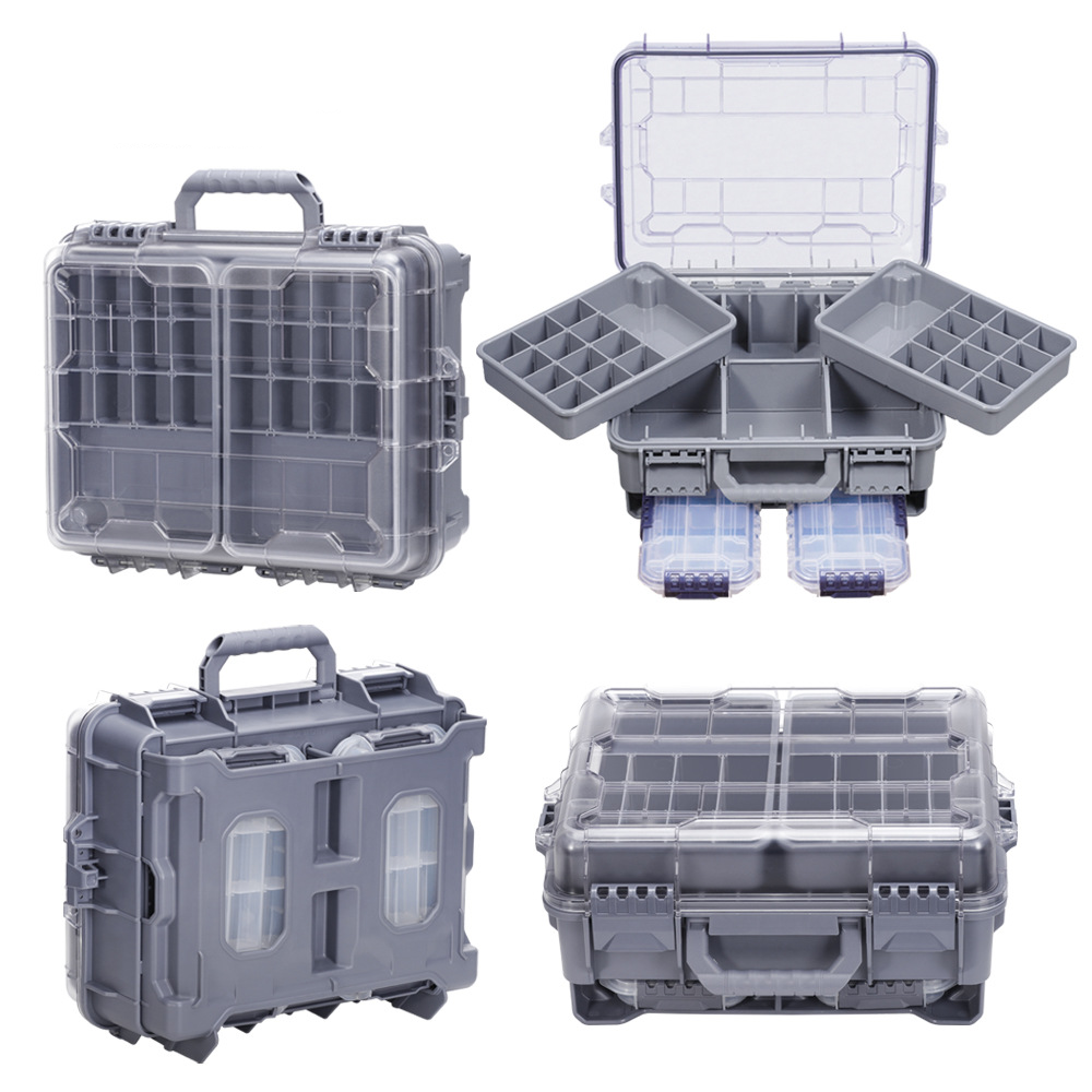 husky tackle boxes iSeries Waterproof Box - Durable Design duty construction to easily and conveniently store most garage/workshop items efficiently Husky Tack Box Fishing |