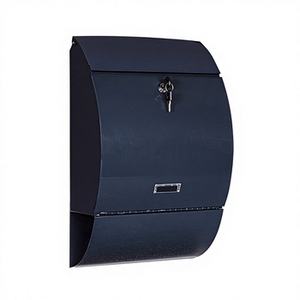 Boîte <span class=keywords><strong>aux</strong></span> <span class=keywords><strong>lettres</strong></span> murale résidentielle en acier inoxydable avec revêtement en poudre imperméable, serrure à combinaison, grande capacité, antivol, <span class=keywords><strong>pour</strong></span> jardin - Product Image 5