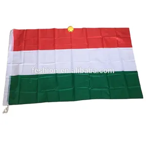 Wholesale Promotion 100% 100d Polyester Red White Green Hungary National Flag