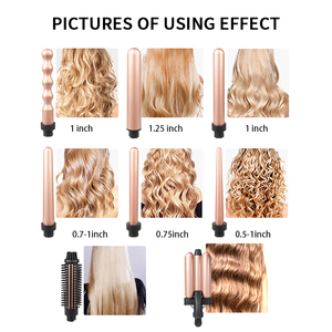 Bâton de <span class=keywords><strong>cheveux</strong></span> <span class=keywords><strong>bouclés</strong></span> lcd <span class=keywords><strong>fer</strong></span> <span class=keywords><strong>à</strong></span> friser affichage baguette de durcissement avec barils interchangeables bigoudi avec <span class=keywords><strong>fer</strong></span> <span class=keywords><strong>à</strong></span> friser <span class=keywords><strong>à</strong></span> triple baril - Product Image 6