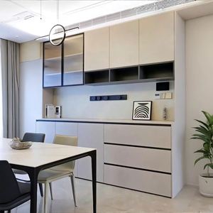 Buffet Modulaire de Luxe Moderne en Bois Écologique et Durable, Meuble de Rangement Multifonctionnel pour Salle à Manger et Salon - Product Image 2