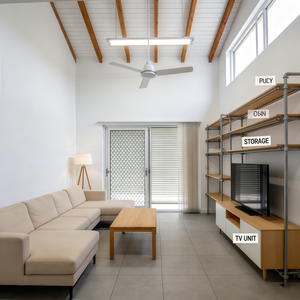 Plans de villas modernes sud-africaines, conception de <span class=keywords><strong>maison</strong></span> de luxe avec 2 chambres et système d'automatisation domotique intelligent - Product Image 2