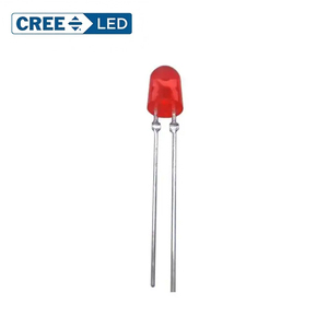 Diode LED indicatrice CREE C5SMF-RJF-CU14QBB2 Screen Master ovale de 5 mm à trou traversant, rouge, 621 nm, 2200 mcd - Product Image 1