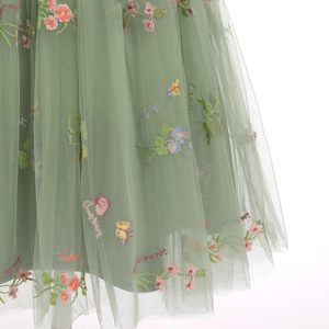 Vestido <span class=keywords><strong>de</strong></span> Verano para Boda, Plisado, con Temática Forestal, en Colores Pastel, <span class=keywords><strong>de</strong></span> Tul, Estilo Princesa, para Damas <span class=keywords><strong>de</strong></span> Honor, Bailes <span class=keywords><strong>de</strong></span> Gala y Eventos Formales - Product Image 5