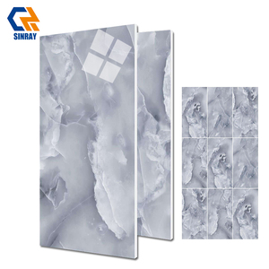 Azulejos <span class=keywords><strong>de</strong></span> Porcelana Modernos con Acabado Brillante, Antibacterianos, Antideslizantes, 600x1200, Textura <span class=keywords><strong>de</strong></span> Piedra, para Pisos y Paredes <span class=keywords><strong>de</strong></span> Baños Interiores - Product Image 1