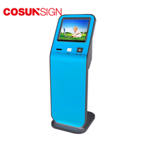 Kiosque d'affichage numérique LED intelligent avec écran tactile, SDK et carte mémoire pour la publicité dans les magasins de détail, centres commerciaux, métros et ascenseurs