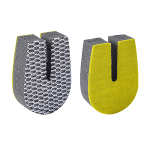 U-Shaped Double-Sided Sponge Scrubber 210g Nylon Cloth For Kitchen Sink Cutting Board Gap Cleaning - Product Image 2