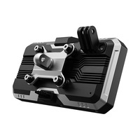 Écran de navigation GPS 6 pouces pour moto, CarPlay sans fil, Android Auto, enregistreur de conduite pour moto, étanche IP67