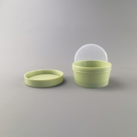 Bocaux de crème en plastique PP à large bouche, 50g, 100g, 200g, 250g, pour le visage