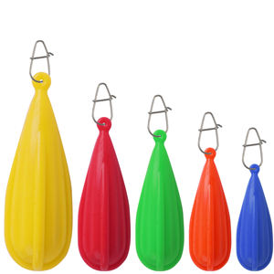 5 pz tappi per la pratica della pesca in Silicone per la pesca, presa pratica 5 pesi misti per migliorare le abilità di <span class=keywords><strong>lancio</strong></span> - Product Image 1