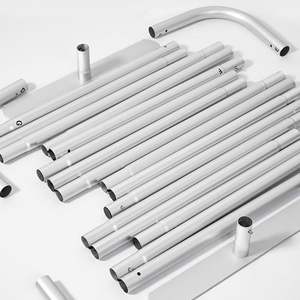 Manufacturer High Quality Double Sided 250GSM Polyester Portable Trade Custom Tension Fabric <b>Backdrop</b> Display Wall <b>Stand</b> - Product Image 4