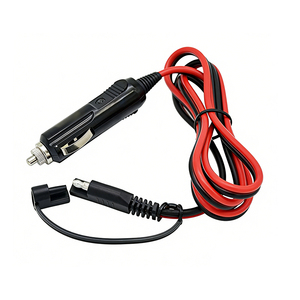 Connecteur SAE <span class=keywords><strong>2</strong></span> broches personnalisé en usine vers prise allume-cigare mâle pour voiture, câble de connexion en cuivre pur - Product Image 1